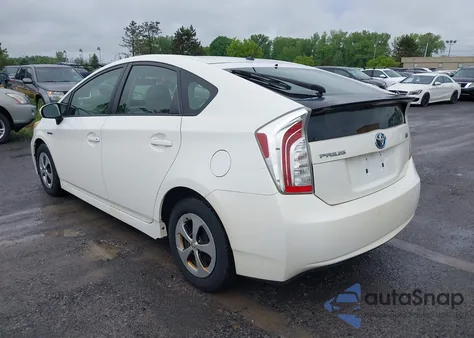 2012 Toyota Prius Two из США, поврежденный, VIN JTDKN3DU8C5404986